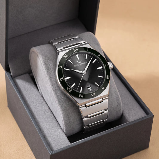 Corridan Bezel Watch Black