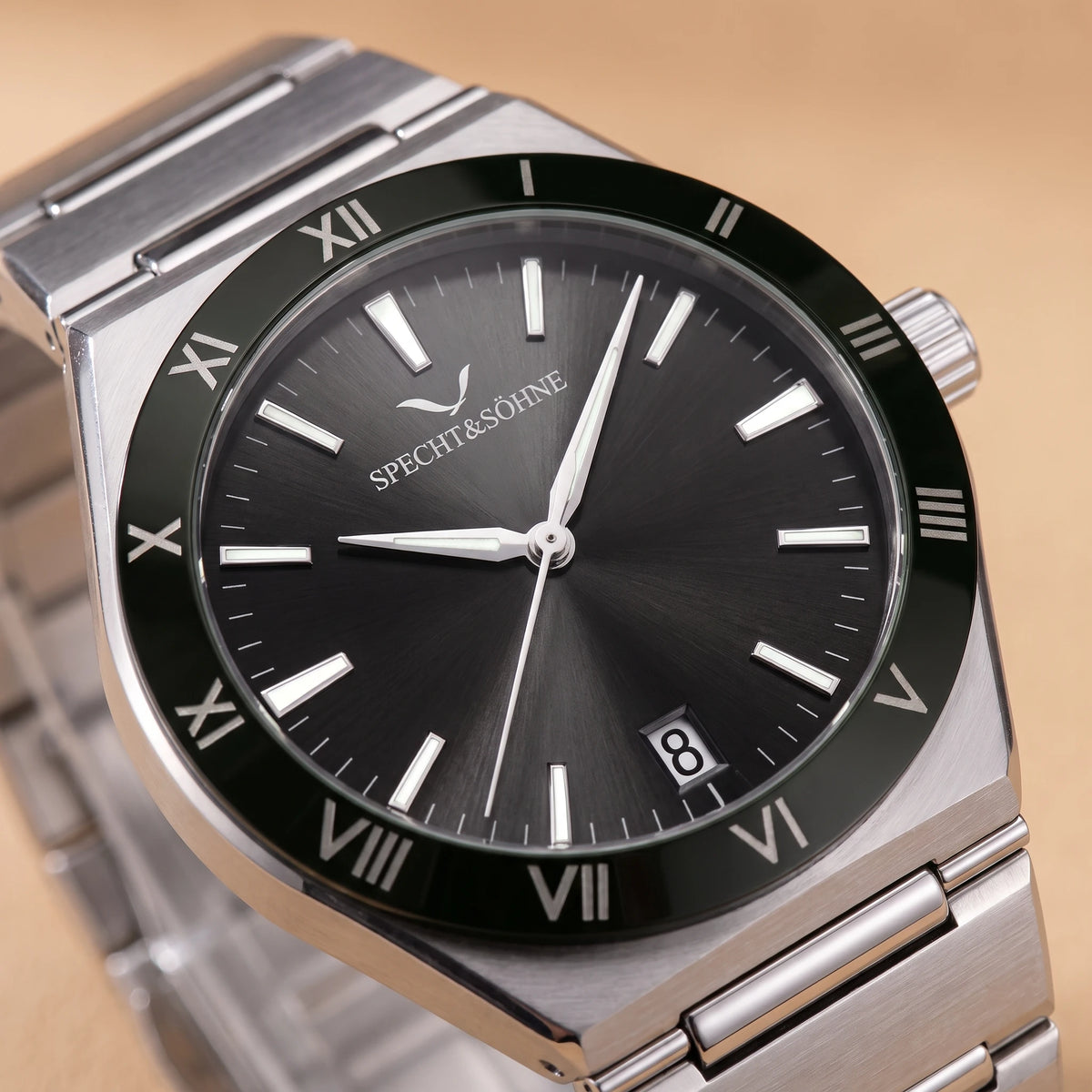 Corridan Bezel Watch Dial Detail