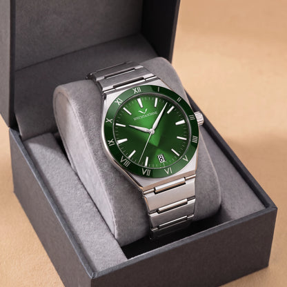 Corridan Bezel Watch Green