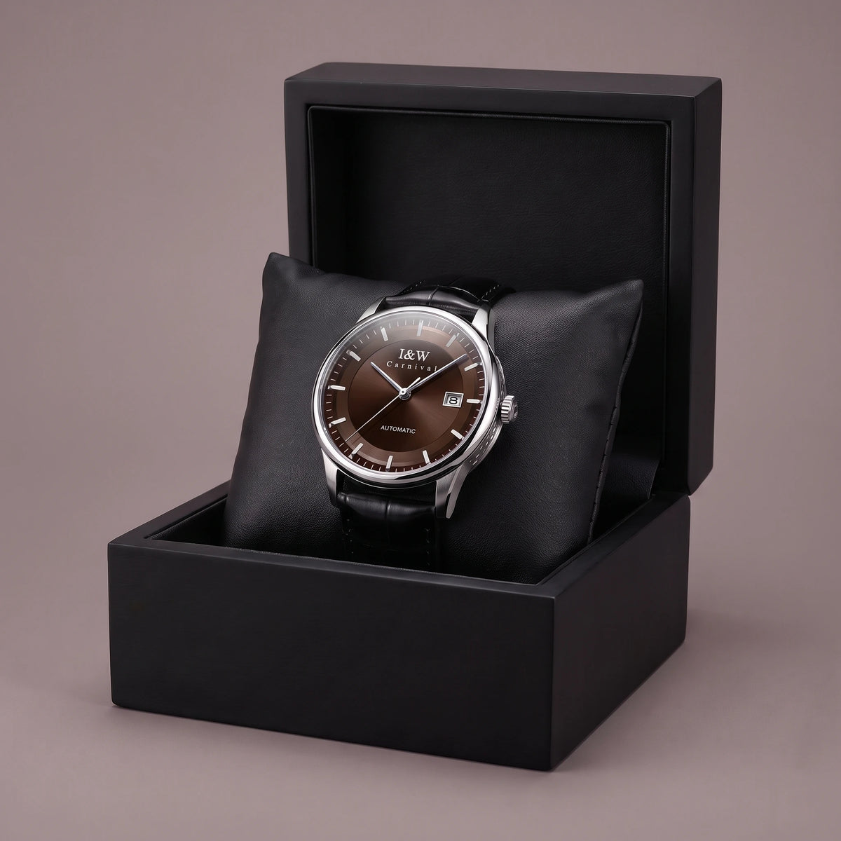 Delmont Classic Watch Coffee