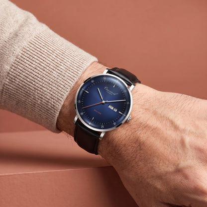 Harlow Day-Date Watch Blue