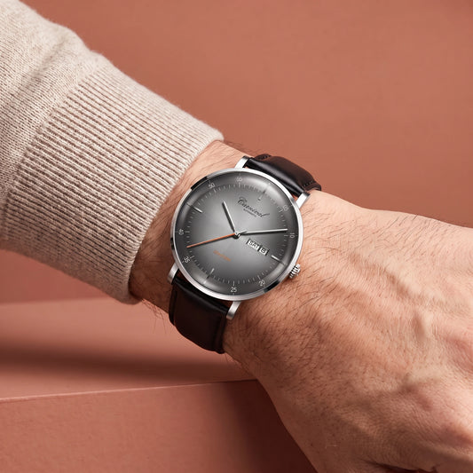 Harlow Day-Date Watch Grey