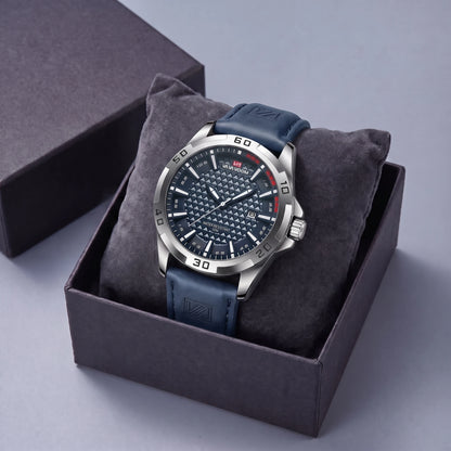 Thornby Textured Watch Blue
