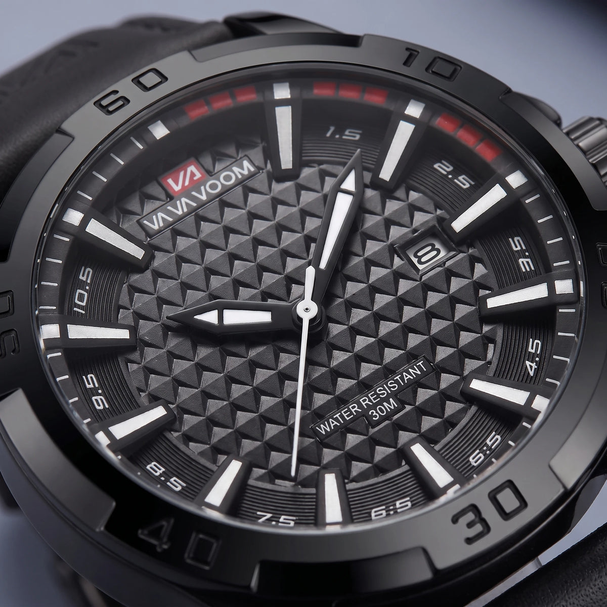 Thornby Textured Watch Dial Detail
